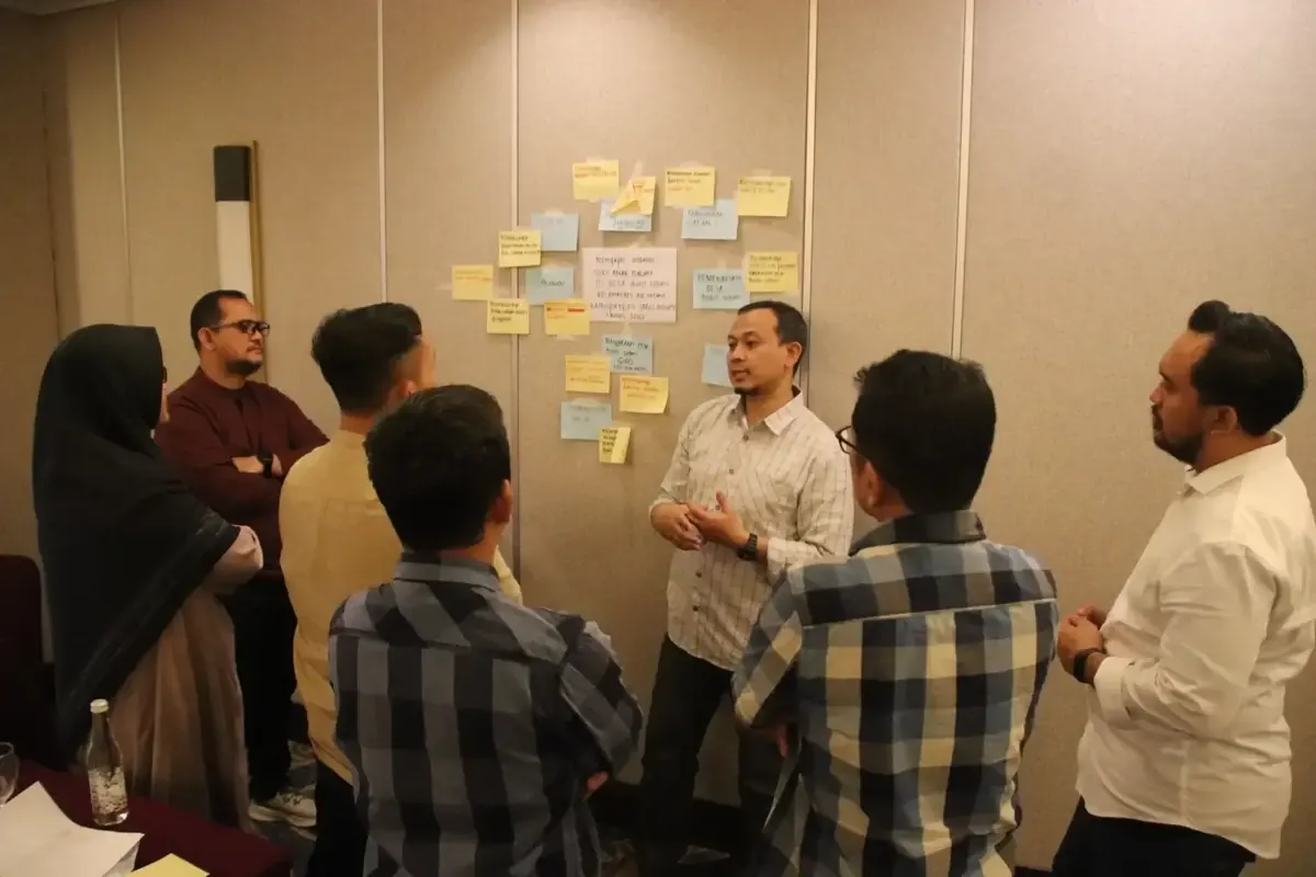 Peserta kelas Learning Series Social Investment Indonesia